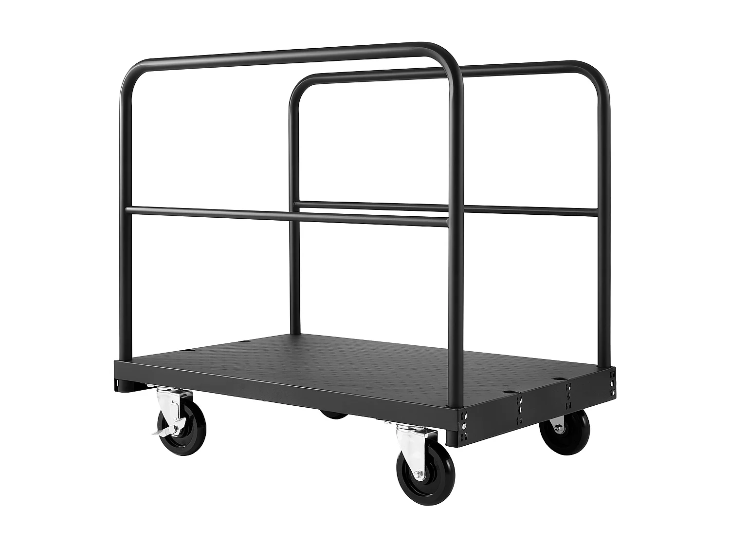 Wagen für Platten SucceBuy aus Gips, Belastung 816,5 kg, Wagen für Trockenbauplatten Plattform 91.4 x 61 cm, für Transport, Werk