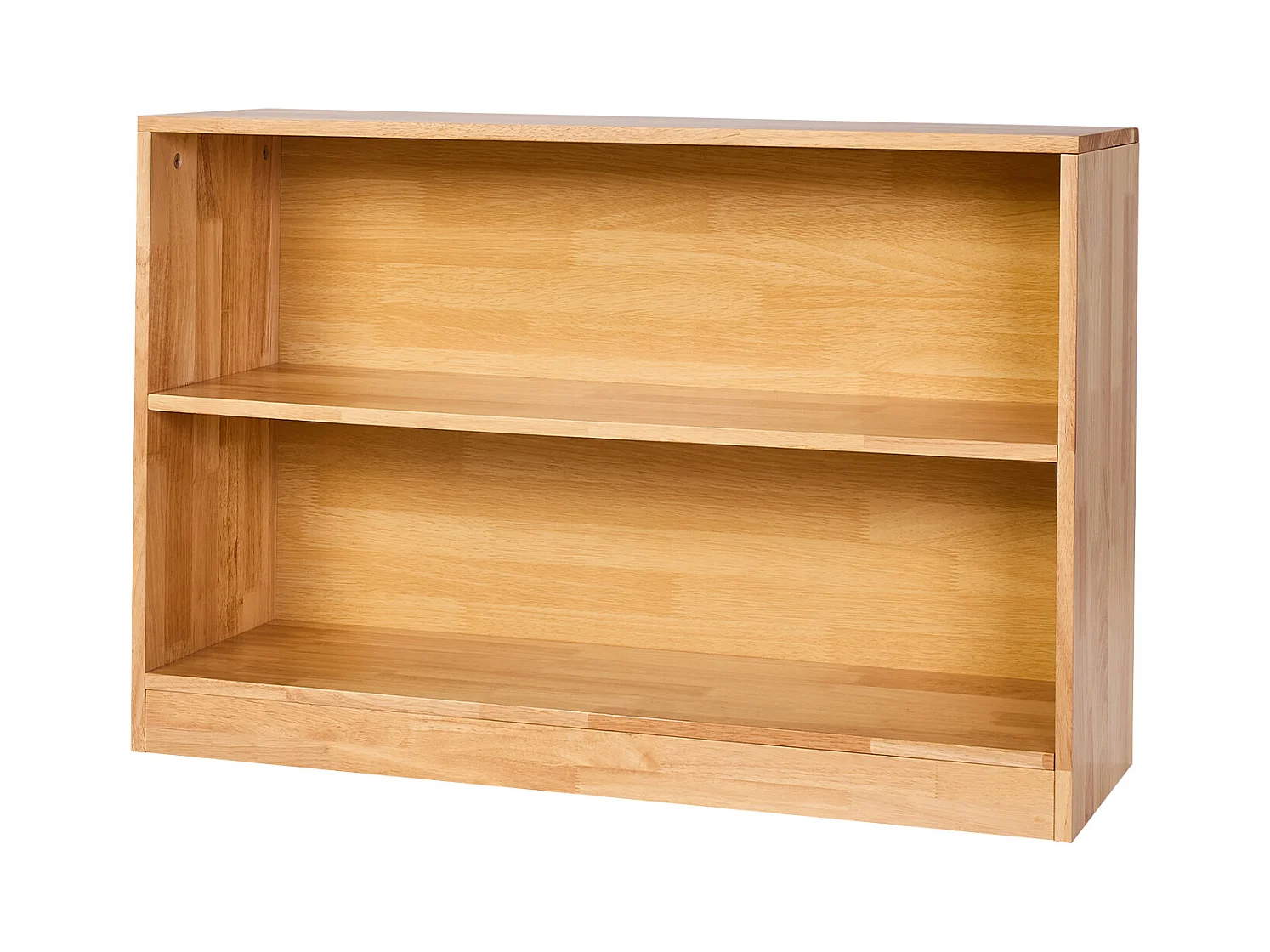 Organisateur de Jouets SucceBuy 90cm, Bibliothèque pour Enfants à 2 Niveaux, Meuble de Rangement à 2 Compartiments, Mobilier de Garderie pour Chambre