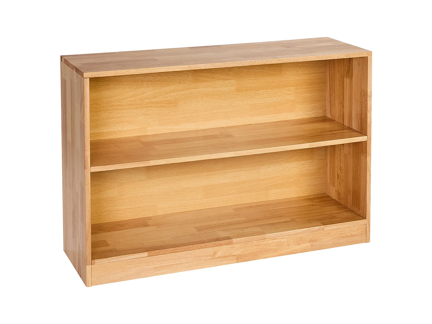 Organisateur de Jouets SucceBuy 90cm, Bibliothèque pour Enfants à 2 Niveaux, Meuble de Rangement à 2 Compartiments, Mobilier de Garderie pour Chambre