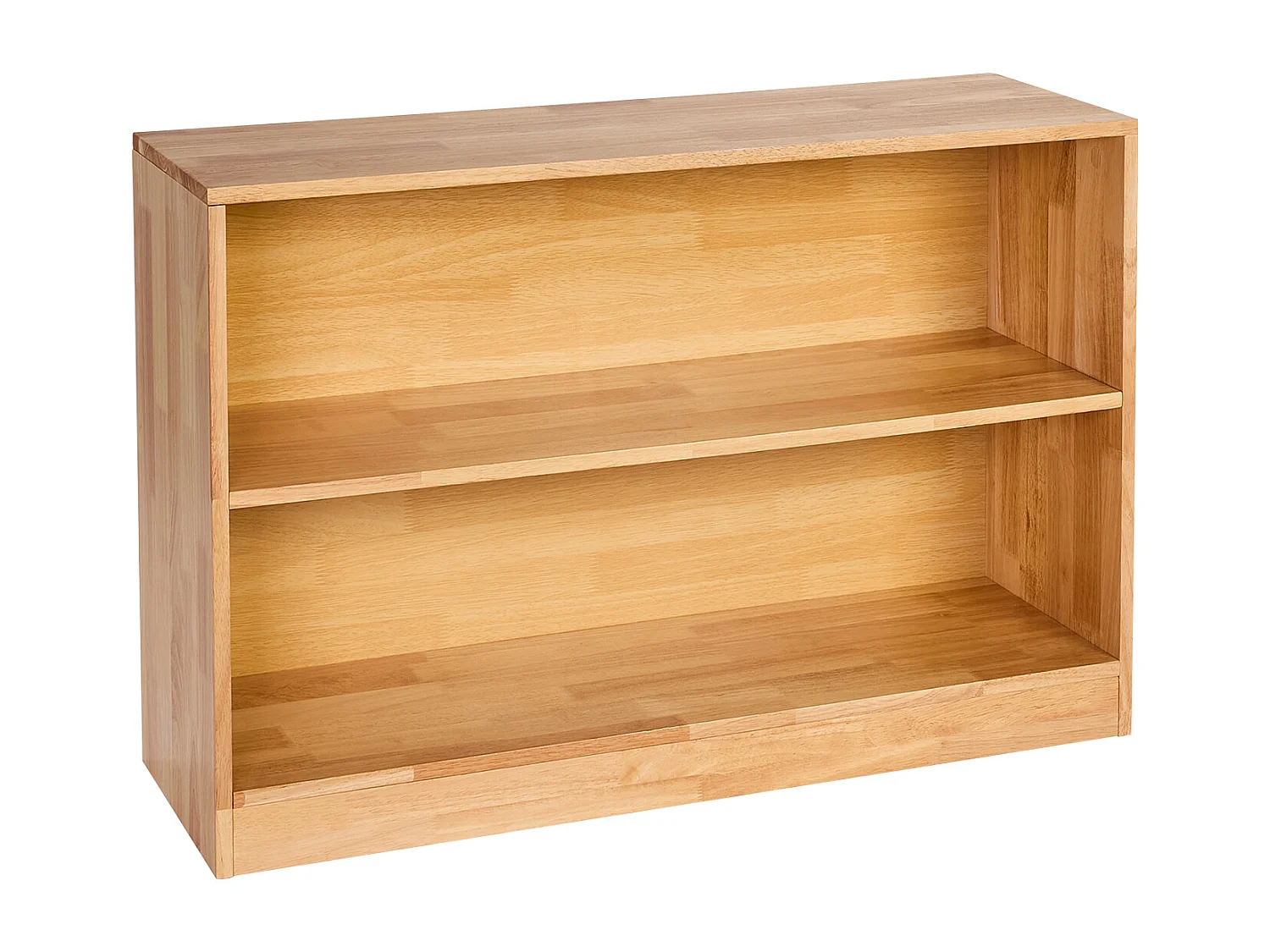 Spielzeugorganizer SucceBuy 90cm, Bücherregal für Kinder mit 2 Ebenen, Aufbewahrungsmöbel mit 2 Fächern, Möbel für Kinderzimmer, für Zimmer