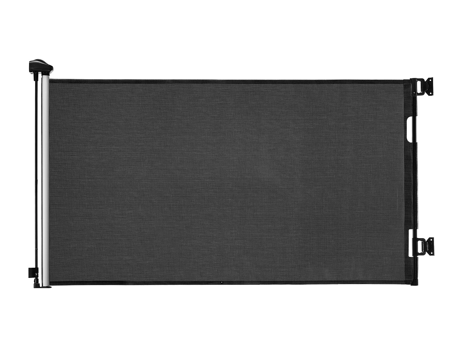 Barrière de Sécurité SucceBuy Extensible, Clôture en Maille 185 cm de Large et 79,5 cm de Haut, Barrière Rétractable pour Animaux de Compagnie