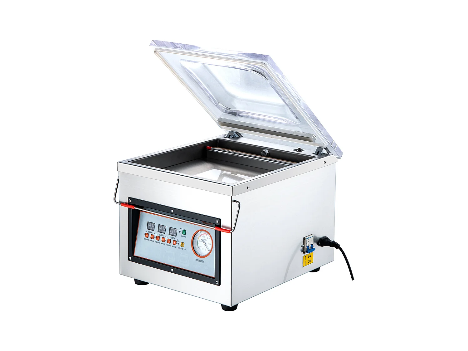SucceBuy Machine à Emballer sous Vide à Chambre 320 W Machine d'Emballage sous Vide Taille Compacte 32cm dans la Cuisine et pour un Usage Commercial