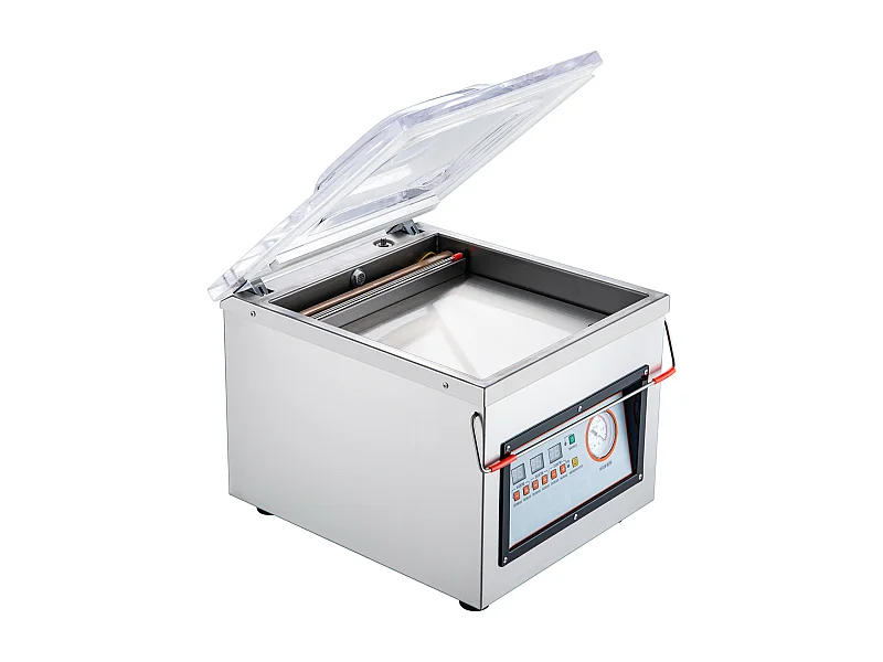 Máquina de Envasar SucceBuy al Vacío de Cámara 320 W Máquina de Envasado al Vacío Tamaño Compacto 32cm en la Cocina y para Uso Comercial