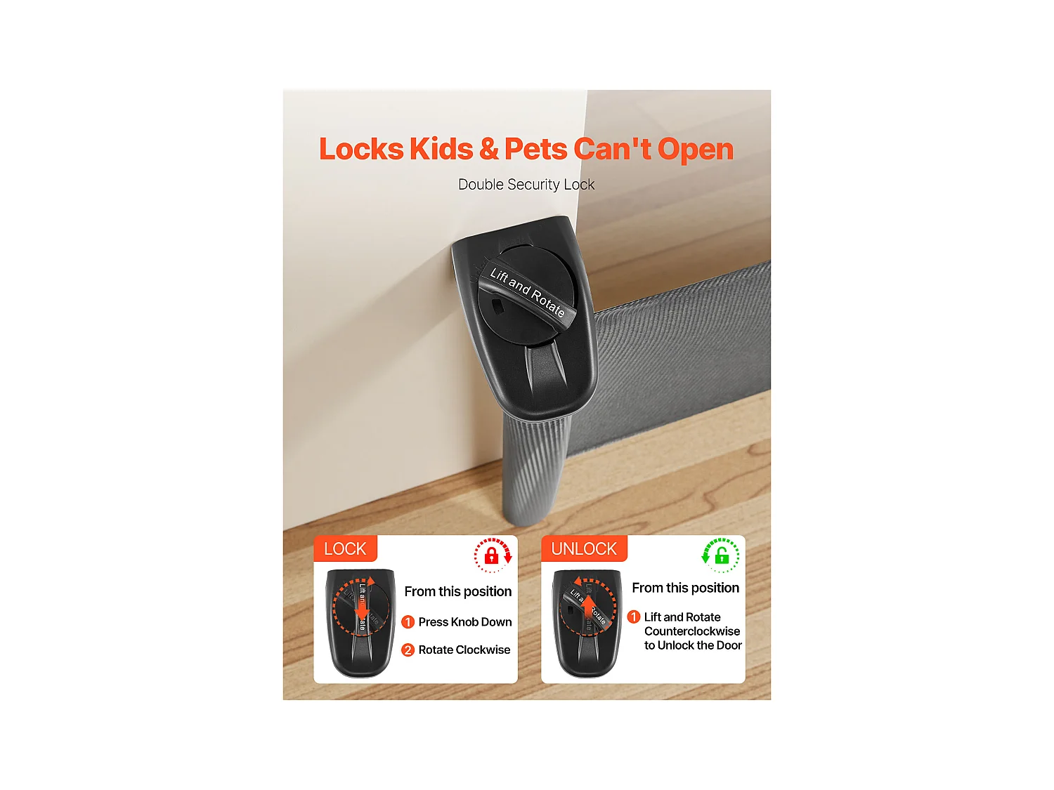 Sicherheitsbarriere SucceBuy Erweiterbar, Zaun aus Mesh 145 cm Breit und 98 cm Hoch, Barriere Retraktil für Haustiere, Ideal für Hunde und Katzen