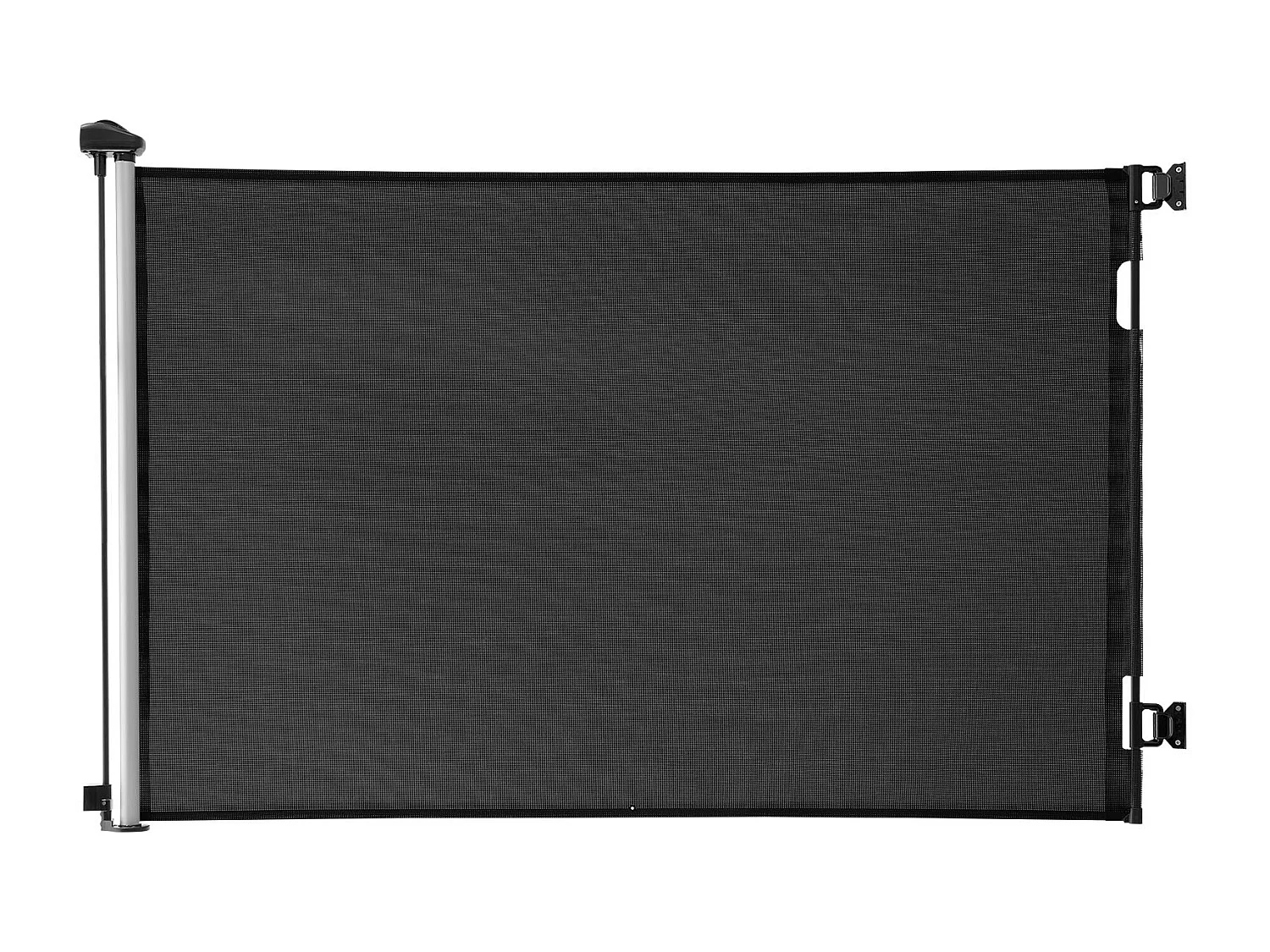 Barrière de Sécurité SucceBuy Extensible, Clôture en Maille 145 cm de Large et 98 cm de Haut, Barrière Rétractable pour Animaux de Compagnie