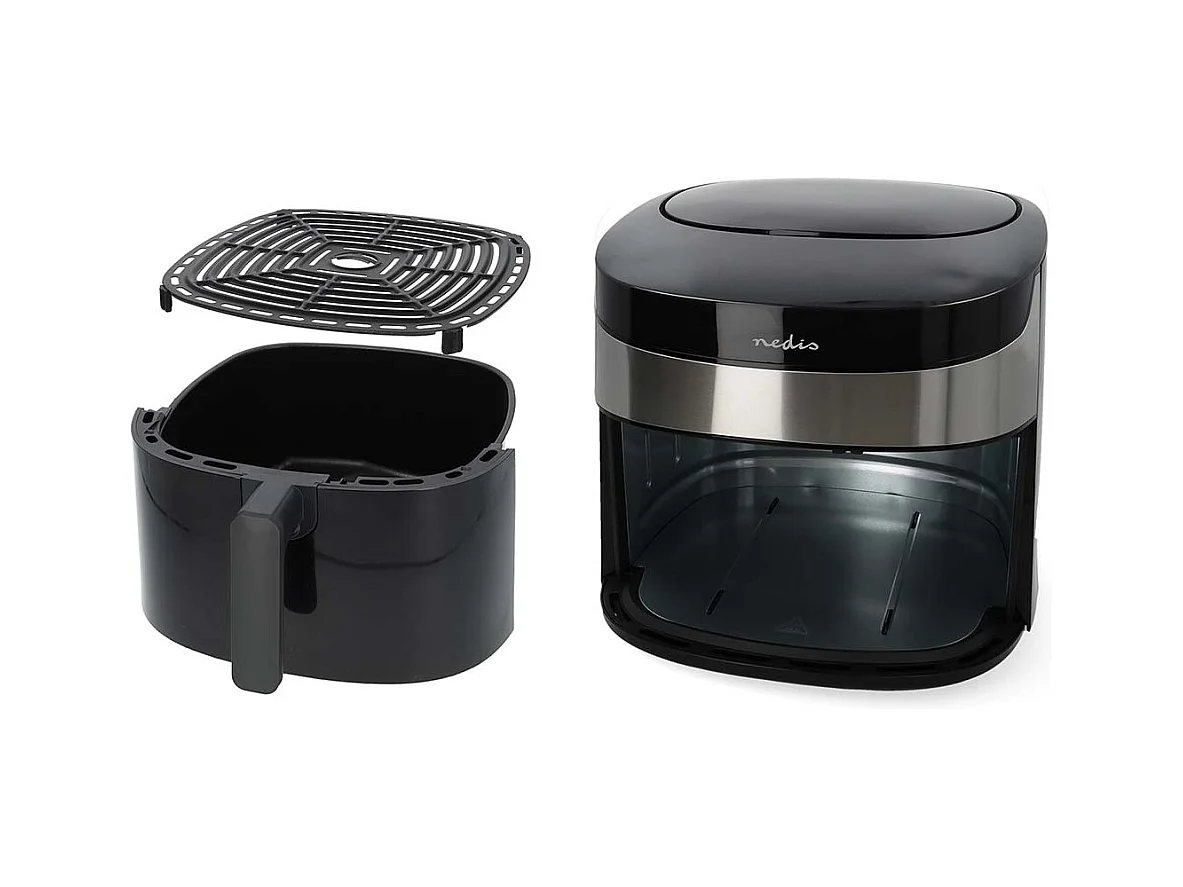 Nedis Friteuse à air chaud smart life - wi-fi - noir - kaaf180bkw