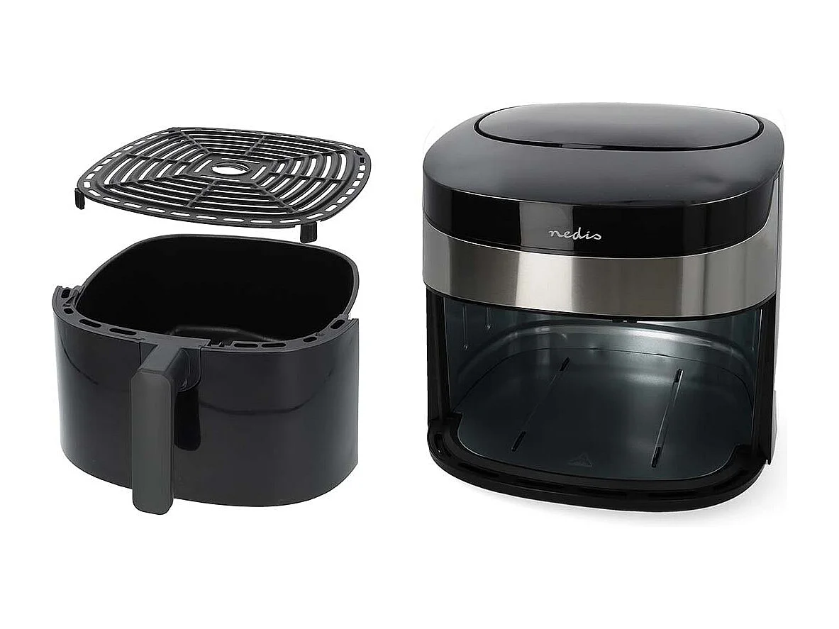 Nedis Friteuse à air chaud smart life - wi-fi - noir - kaaf180bkw