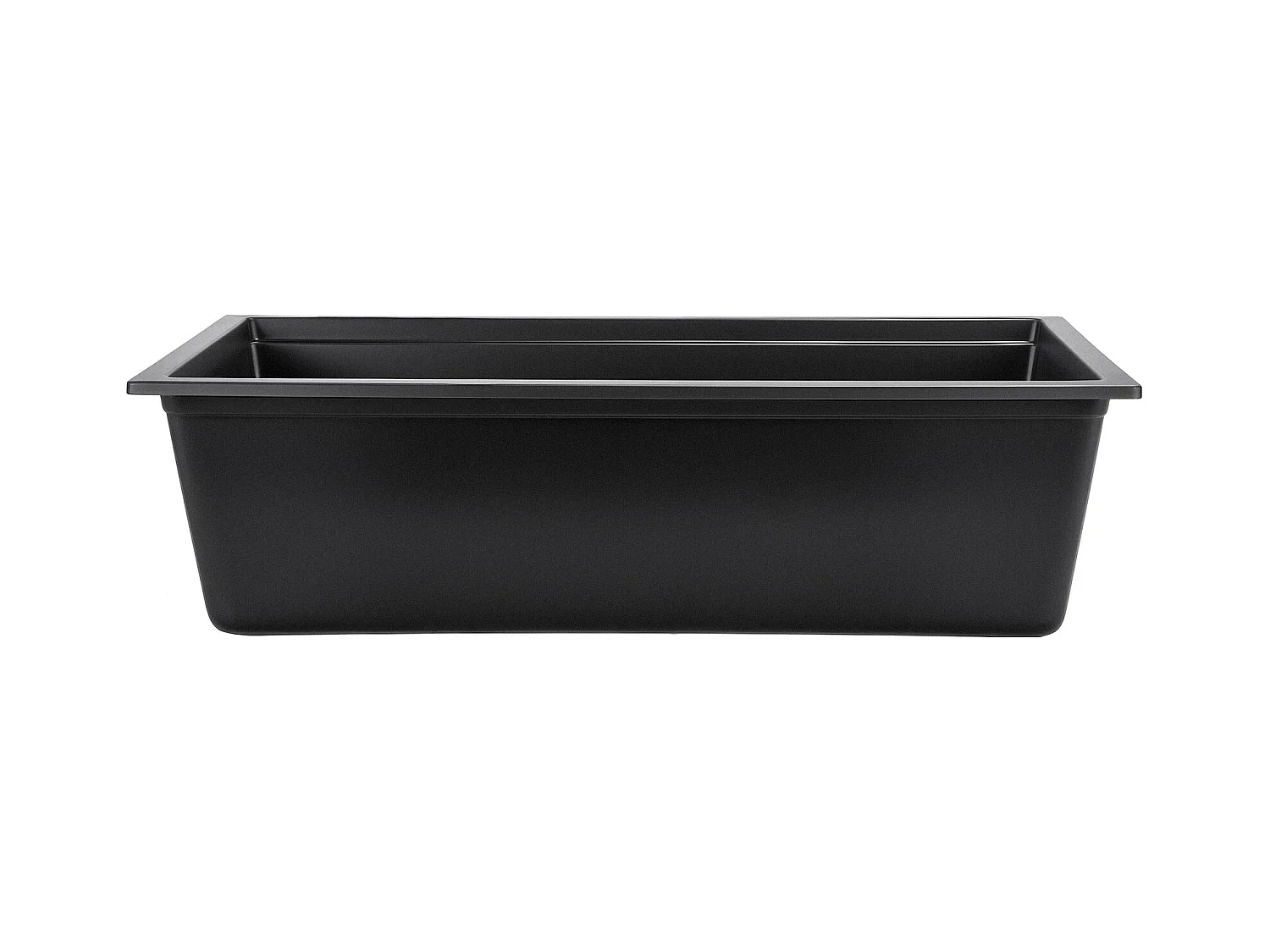 Évier de Cuisine SucceBuy Moderne en Granit de 83,8 cm, Évier sous Plan à Large Cuve Simple, Bac à Laver avec Accessoires Multiples, Nettoyage Facile