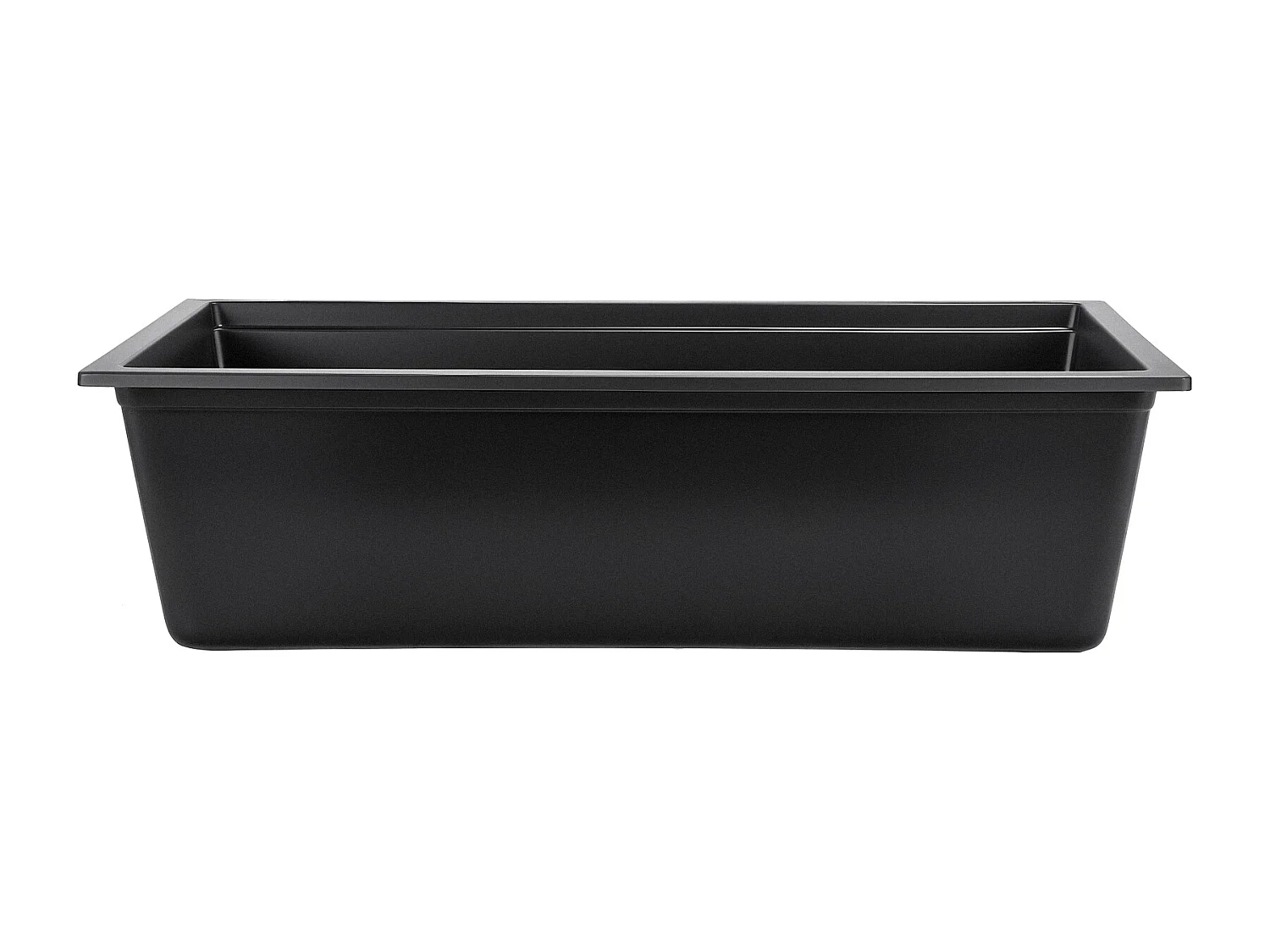 Évier de Cuisine SucceBuy Moderne en Granit de 83,8 cm, Évier sous Plan à Large Cuve Simple, Bac à Laver avec Accessoires Multiples, Nettoyage Facile