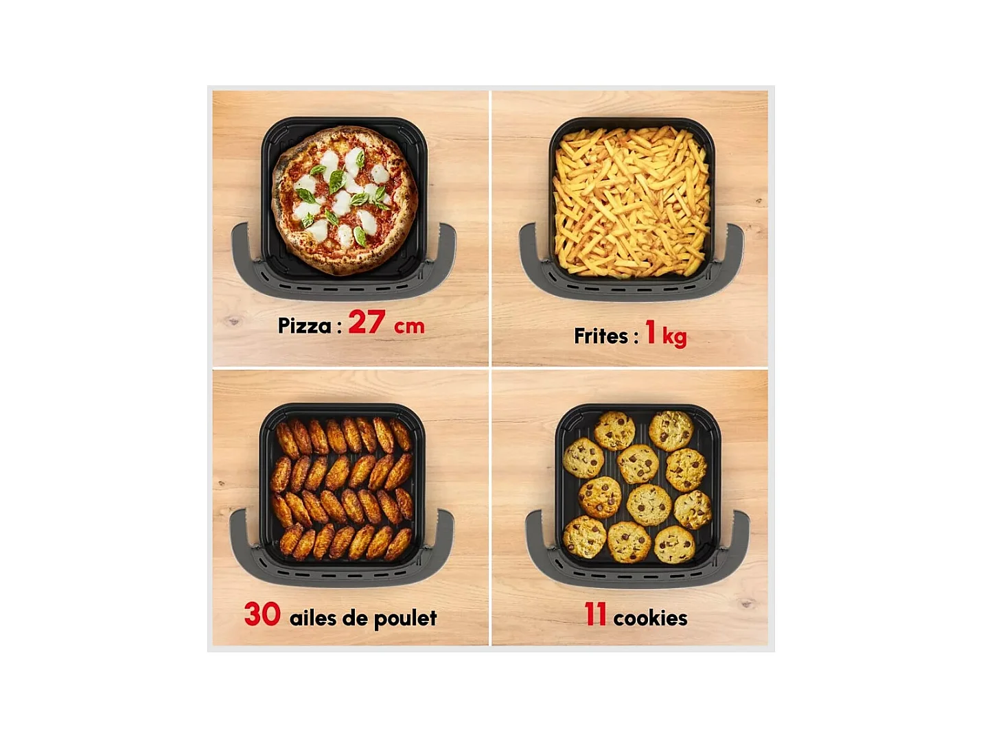 Moulinex Friteuse sans huile 4l 2200w - AL402HF0