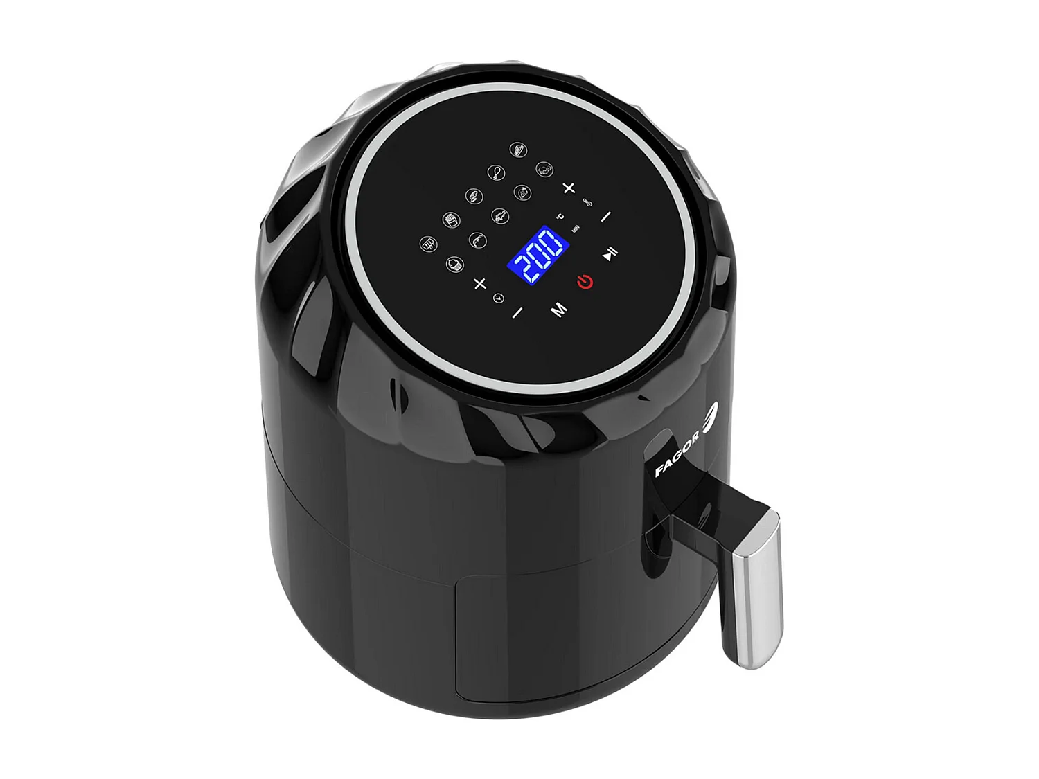 Fagor Friteuse sans huile 1.2kg 1400w noir - fg664