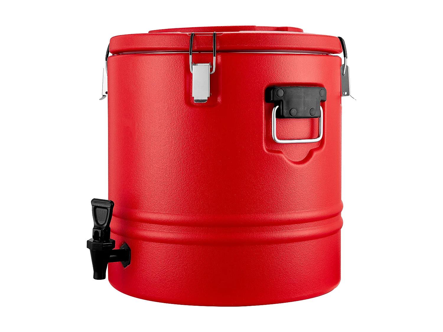 Distributeur de Boissons SucceBuy Isotherme 30 L, Fontaine à Eau Chaude et Froide Non Électrique avec Robinet, Conteneur Isotherme de Qualité Alimentaire