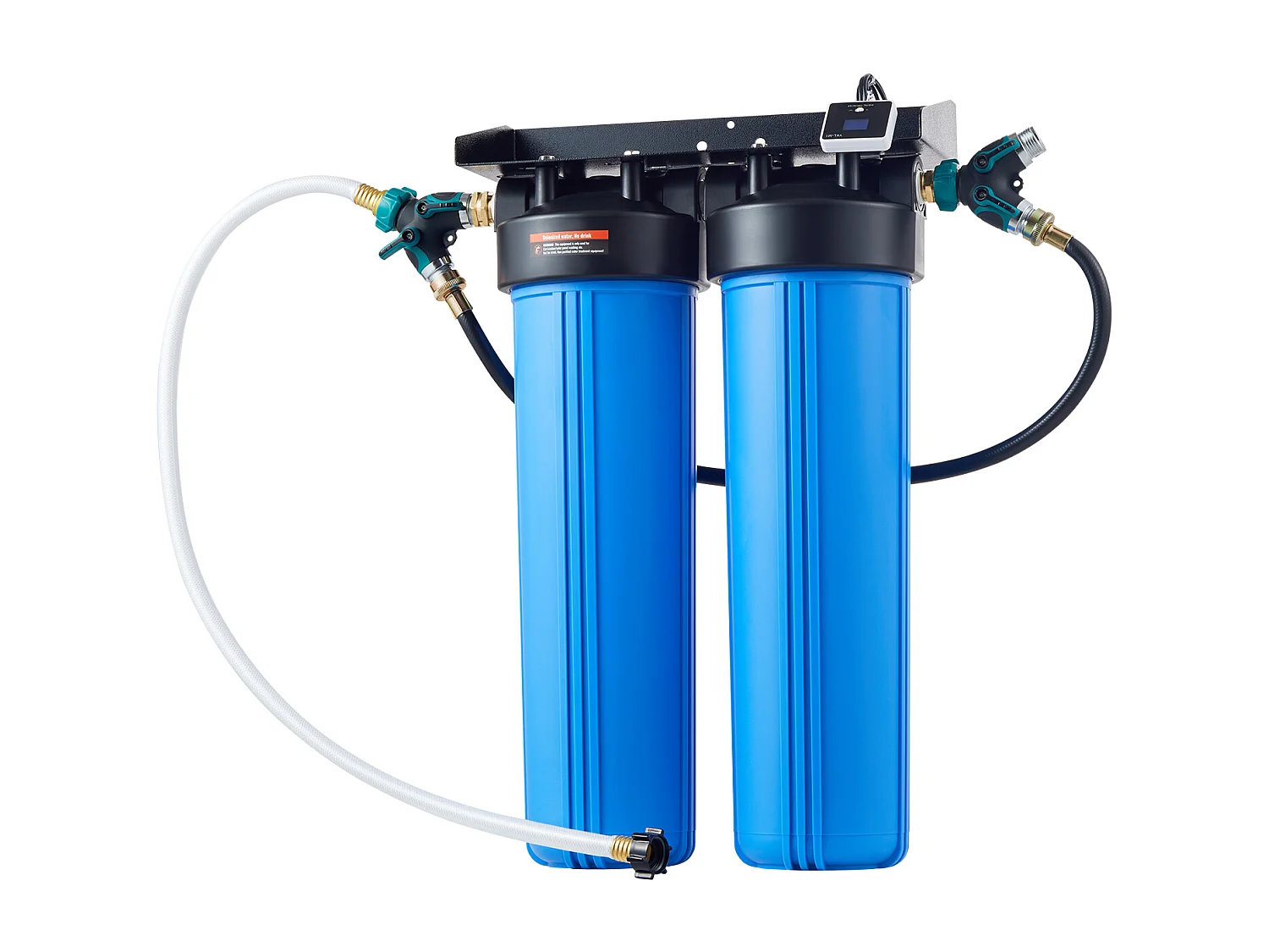 Déminéralisateur SucceBuy pour Lavage de Voiture sans Tache, Système d'Eau Déionisée avec Compteur TDS Intégré, Filtre Anti-taches avec Double Mode de Sortie