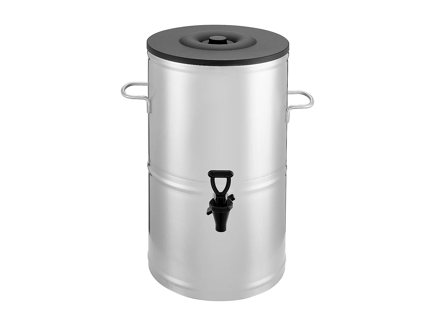 Distributeur de Boissons SucceBuy de 15 L, Fontaine à Eau Chaude et Froide Non Électrique avec Robinet et Poignée, Conteneur en Acier Inoxydable