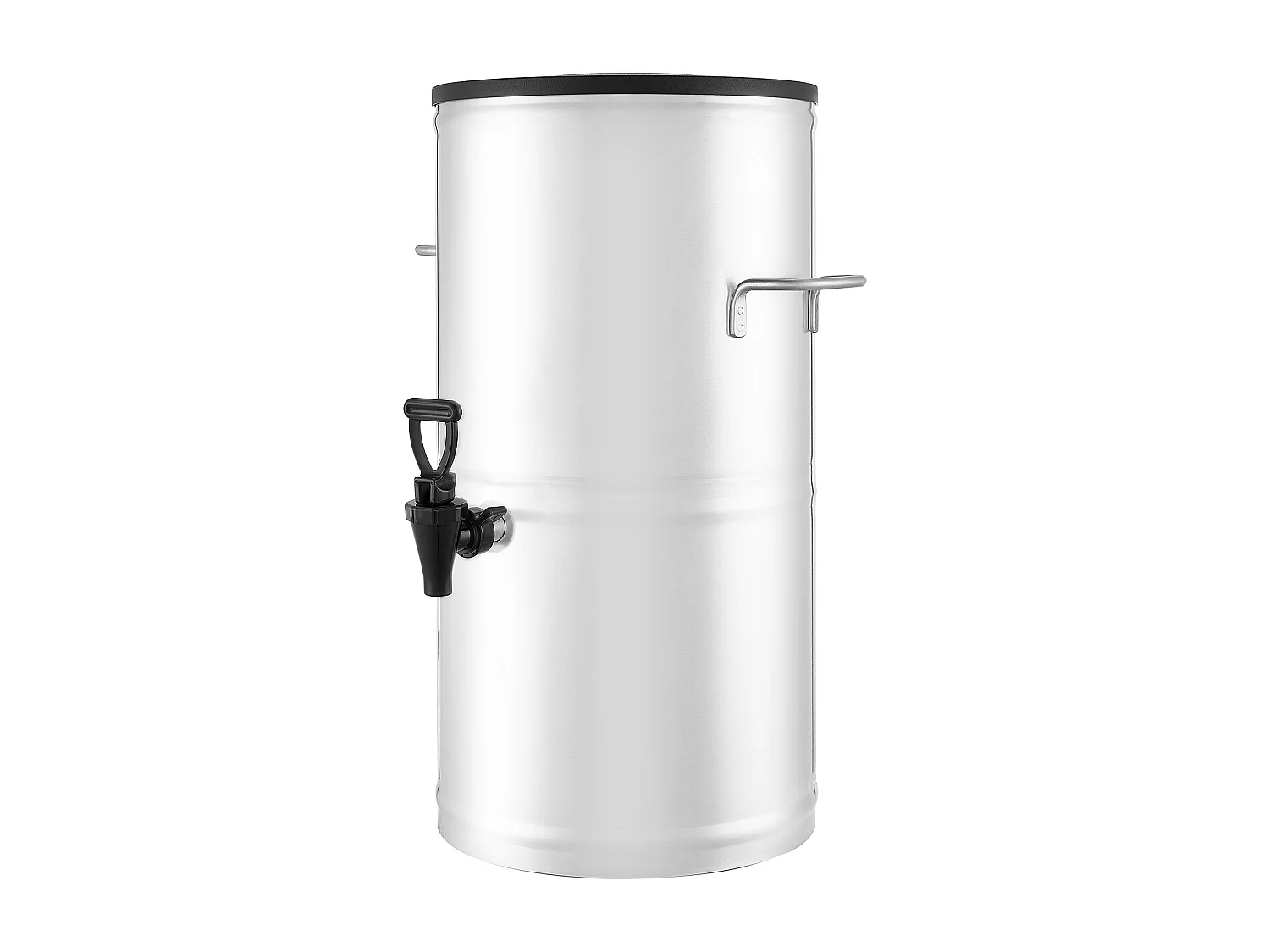 Distributeur de Boissons SucceBuy de 15 L, Fontaine à Eau Chaude et Froide Non Électrique avec Robinet et Poignée, Conteneur en Acier Inoxydable