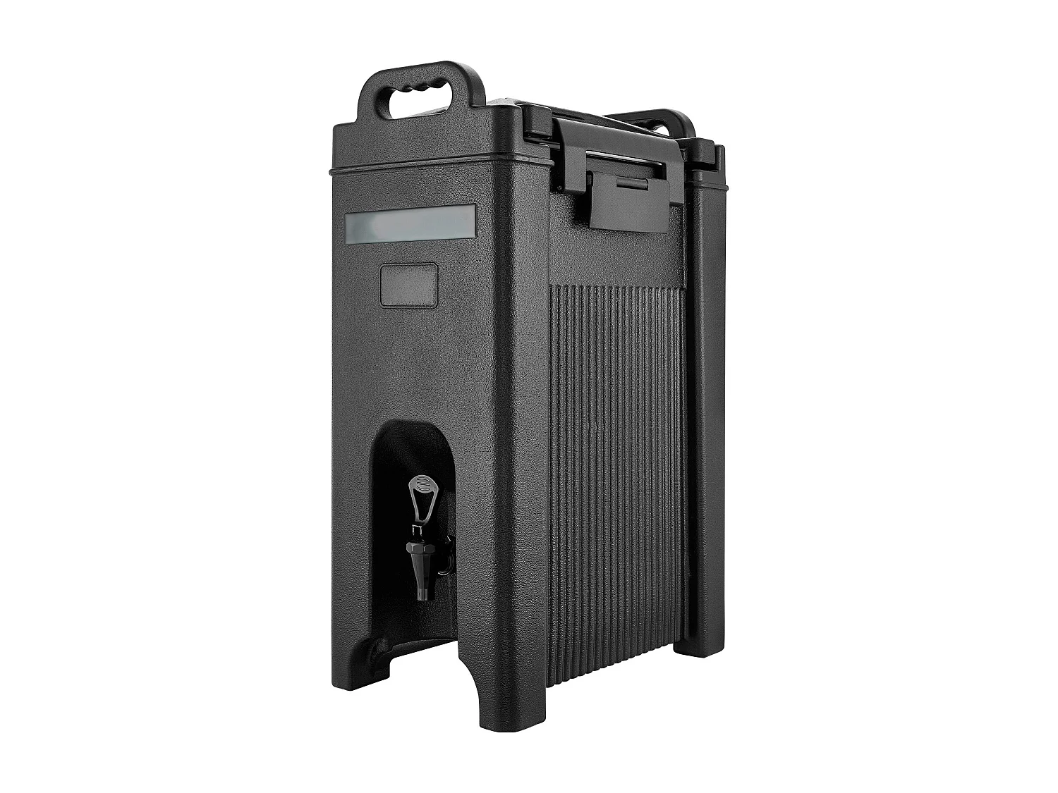 Isolierter Getränkespender SucceBuy 2x19 L, Nicht-Elektrischer Warm- und Kaltwasserbrunnen mit Hahn und Griff, Isolierbehälter