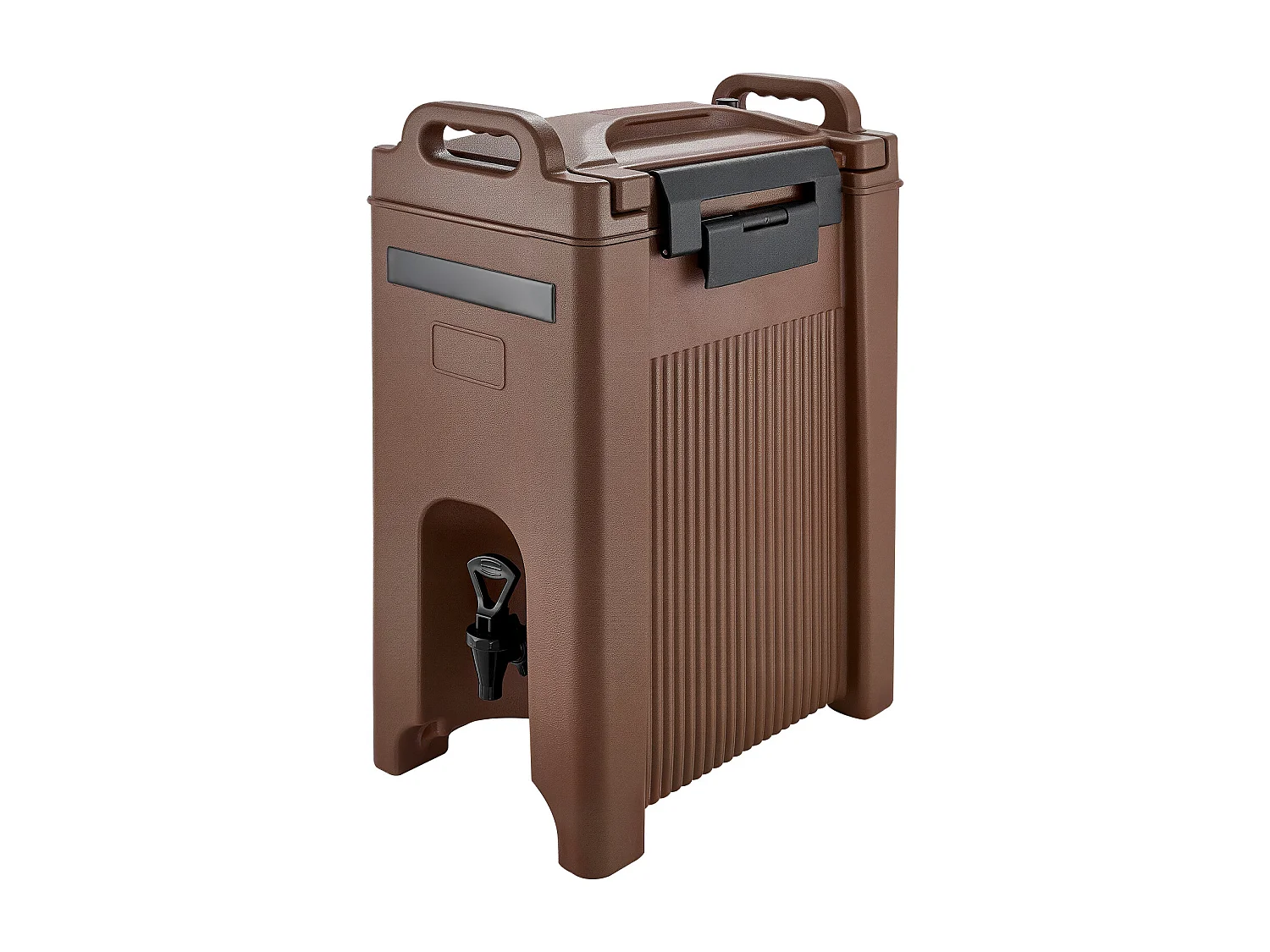 Distributeur de Boissons SucceBuy Isotherme 19 L, Fontaine à Eau Chaude et Froide Non Électrique avec Robinet et Poignée, Conteneur Isotherme