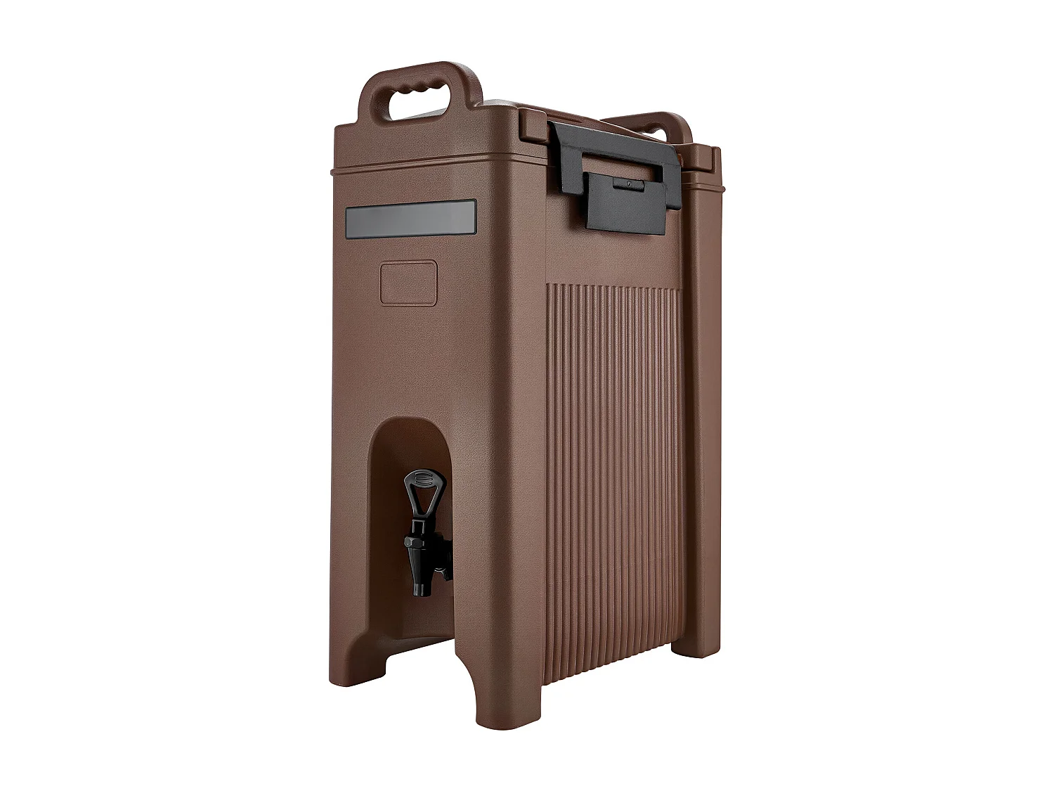 Distributeur de Boissons SucceBuy Isotherme 19 L, Fontaine à Eau Chaude et Froide Non Électrique avec Robinet et Poignée, Conteneur Isotherme