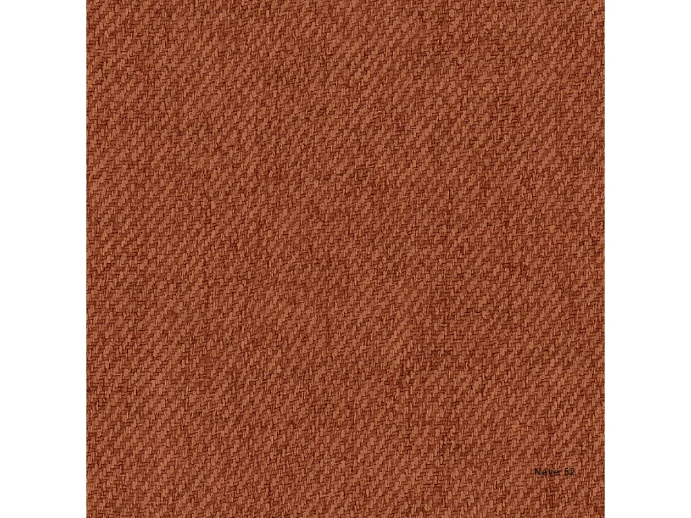 Canapé d'angle Best en L avec fonction couchage et coffre de lit, tissu Neve, cuivre, gauche