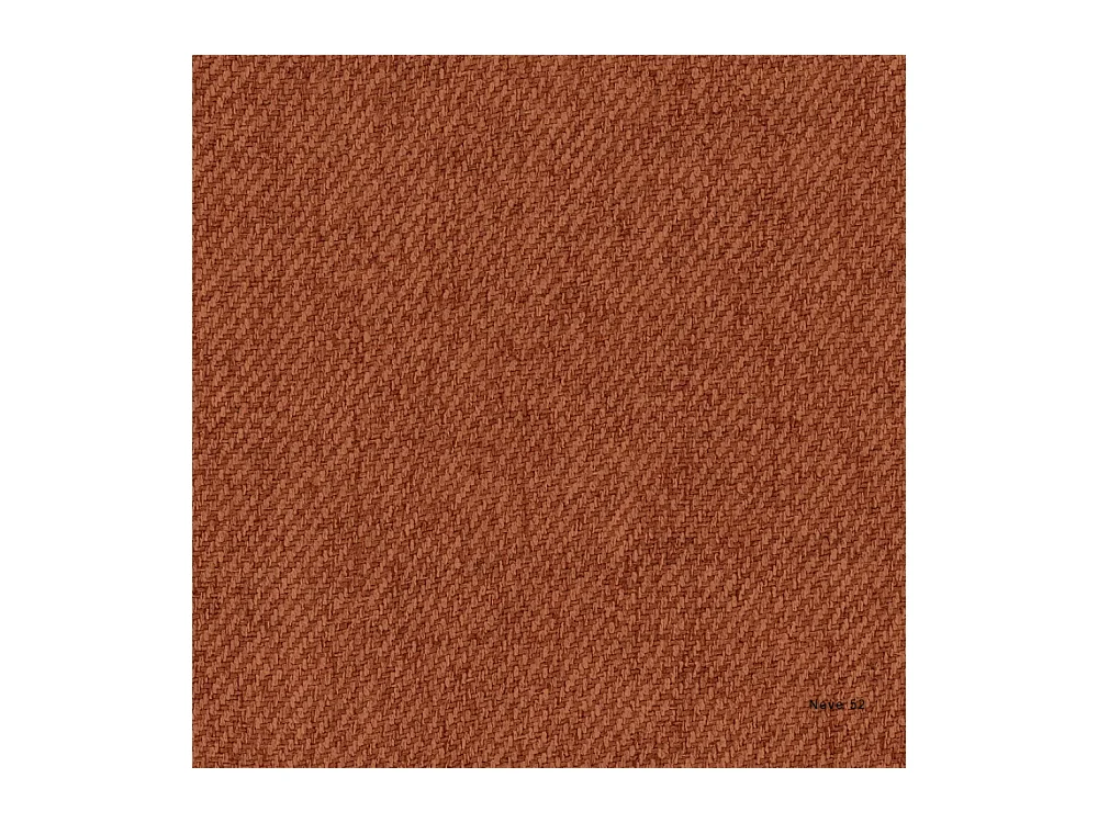 Canapé d'angle Best en L avec fonction couchage et coffre de lit, tissu Neve, cuivre, droit