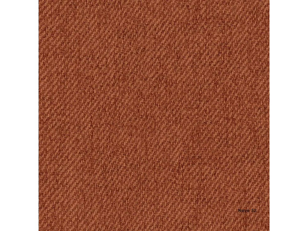 Canapé d'angle Best en L avec fonction couchage et coffre de lit, tissu Neve, cuivre, droit