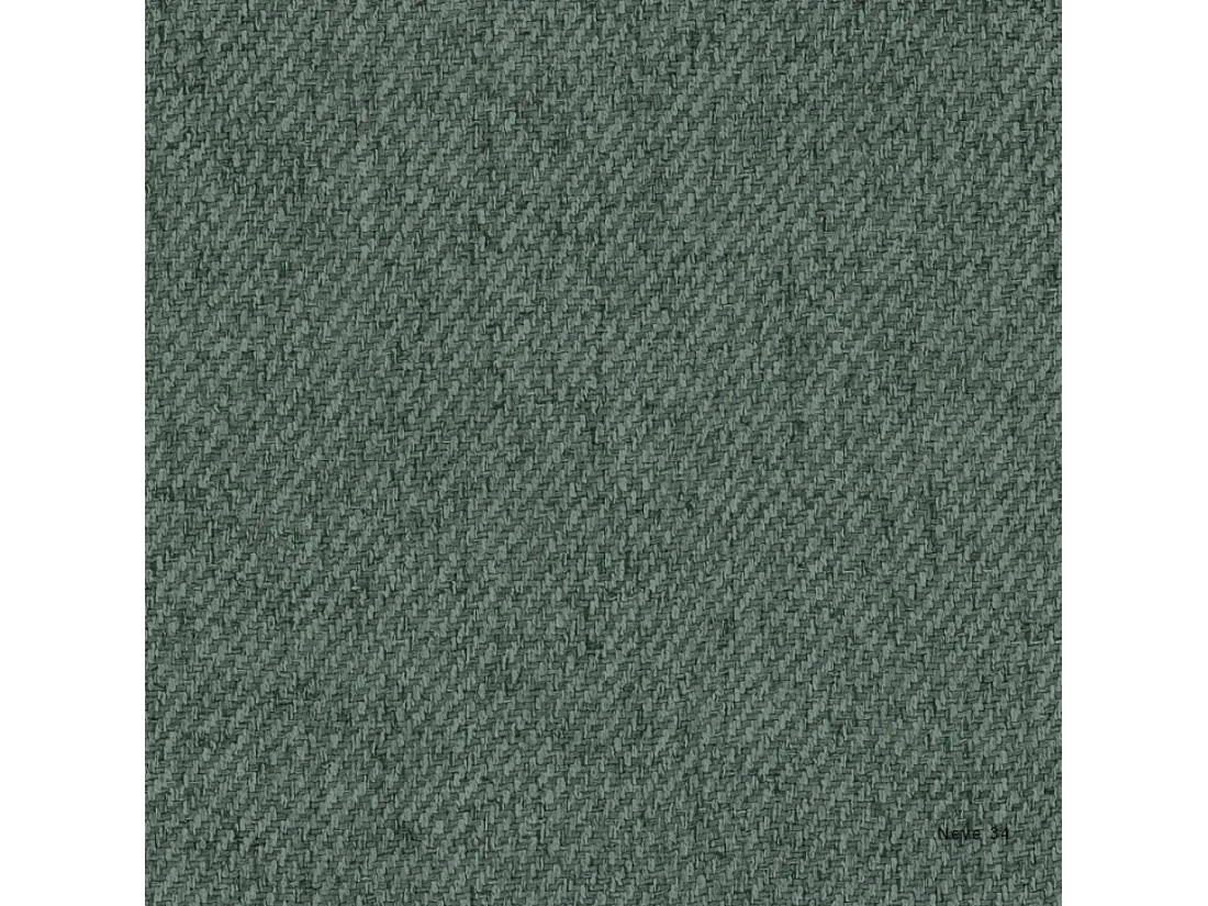 Canapé d'angle Best en L avec fonction couchage et coffre de lit, tissu Neve, vert, gauche