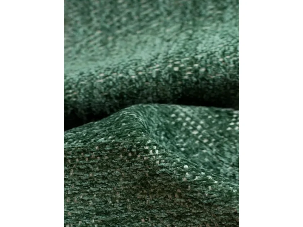 Bohoo Mini canapé d'angle avec fonction couchage, tissu Raven, vert clair, gauche