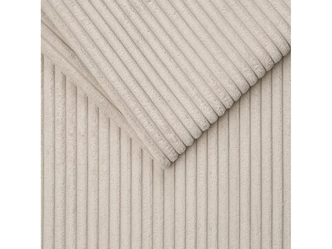 Canapé d'angle avec fonction couchage et coffre de lit, Canapé forme L, Canapé forme L tissu Gabon Zoom Perle Links