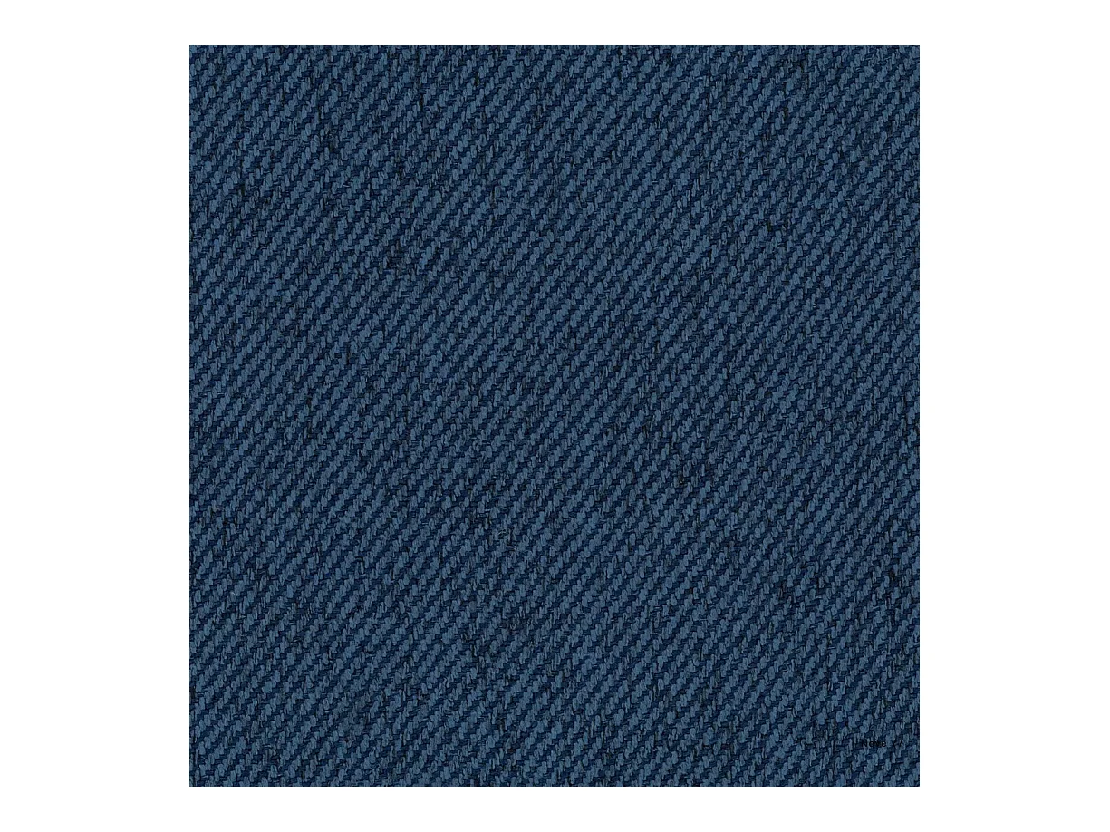 Canapé d'angle Best en L avec fonction couchage et coffre de lit, tissu Neve, bleu foncé, droit