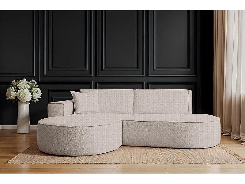 Hoekbank Modena Studio stof Artico, Nata Links