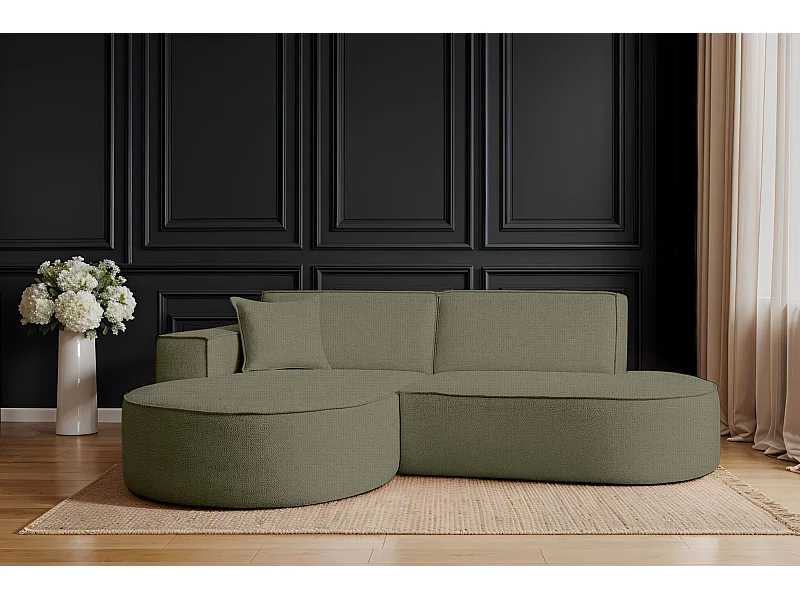 Hoekbank Modena Studio stof Artico, Moss Links