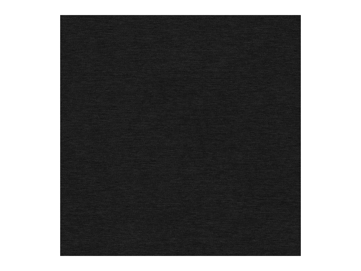 Canapé d'angle Modena en U, tissu Verita, noir