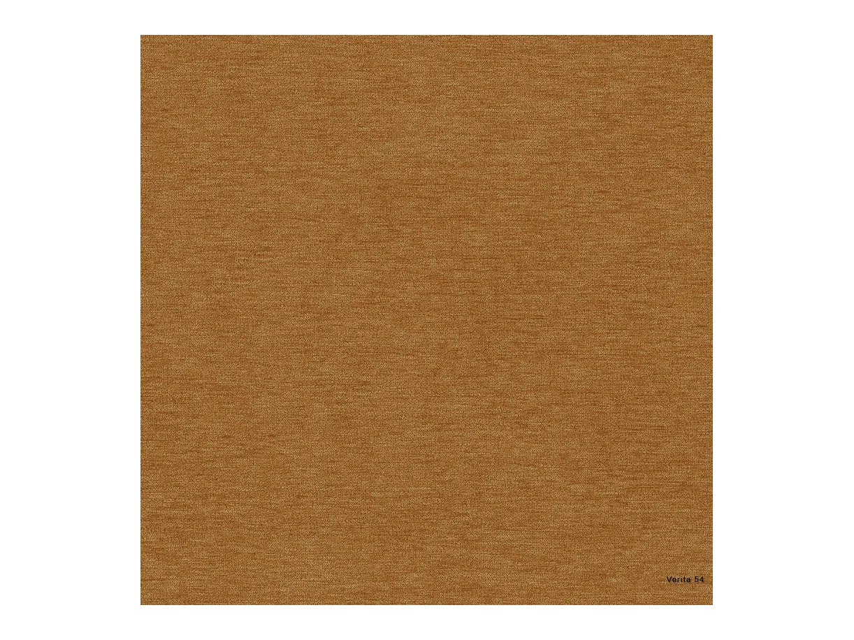 Canapé d'angle, forme U Modena, tissu Verita, cuivre