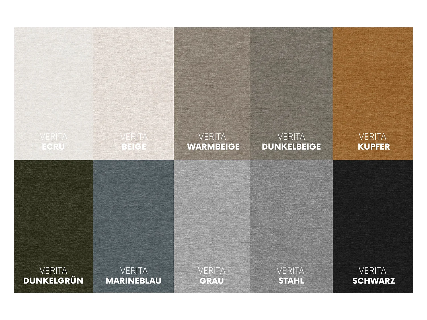 Canapé d'angle, forme U Modena, tissu Verita, beige