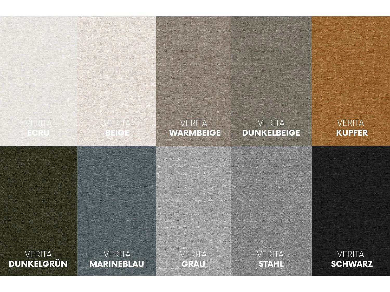 Canapé d'angle, forme U Modena, tissu Verita, beige