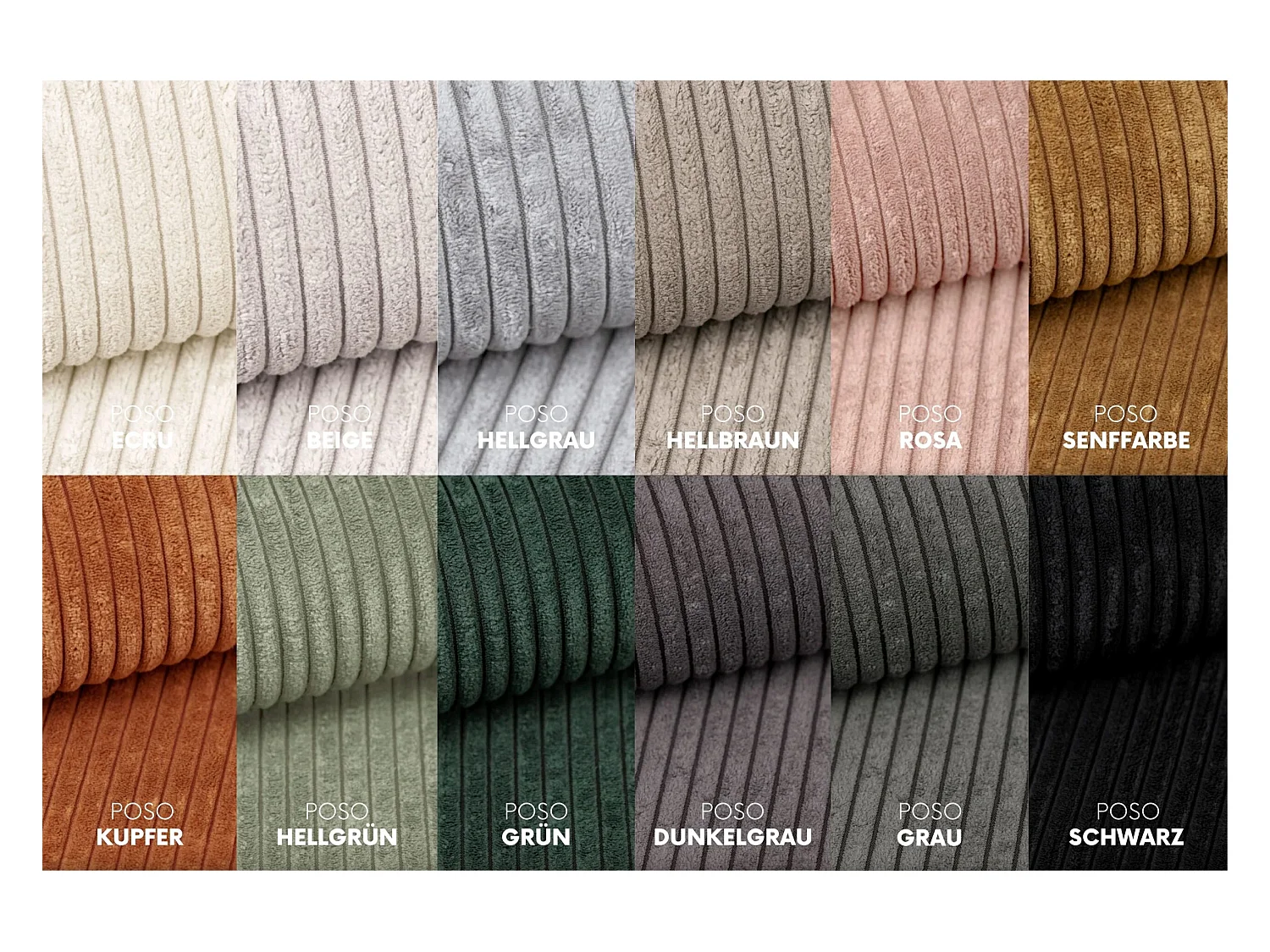 Canapé d'angle Modena en L, tissu Poso, couleur moutarde, gauche