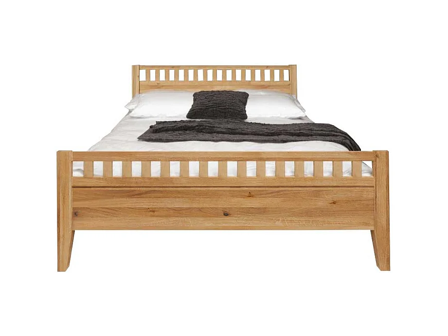 Massivholz Gästebett aus Wildeiche geölt