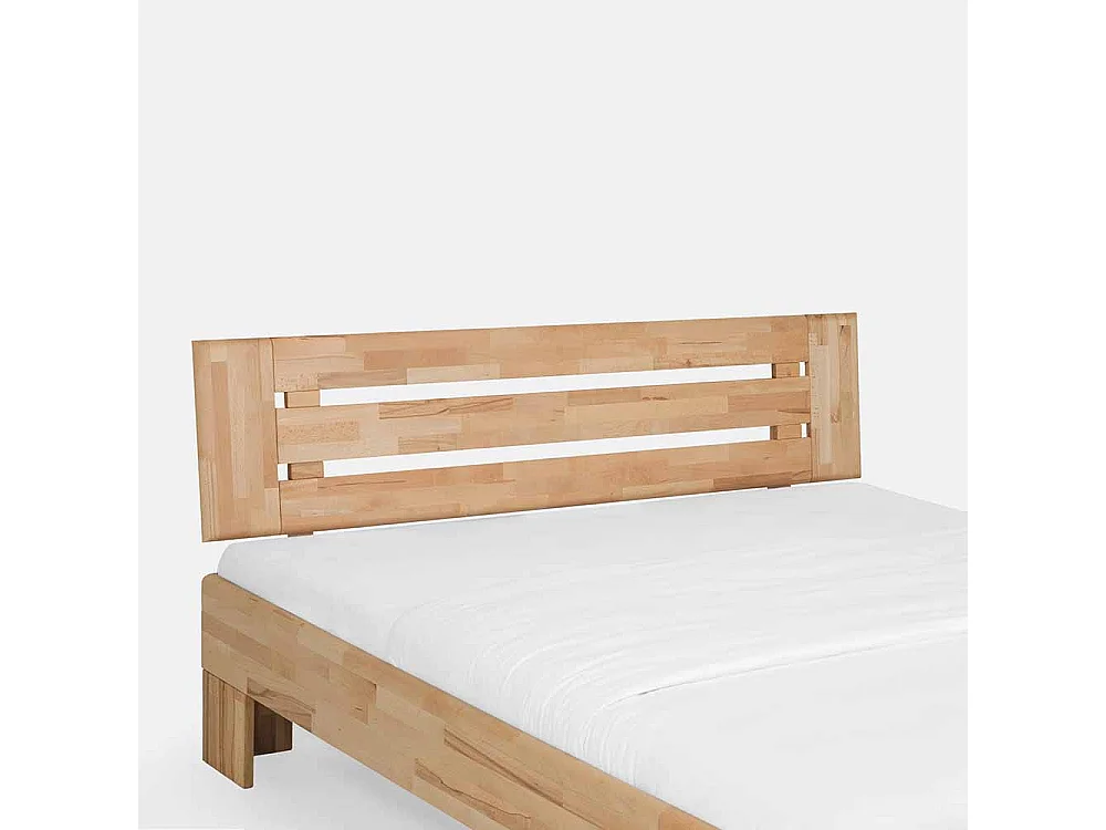 Kernbucheholz Bett massiv geölt