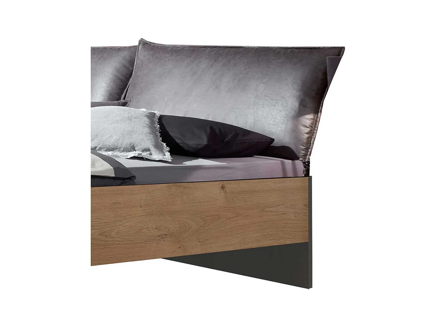 Doppelbettgestell Loft Stil Made in Germany 100 cm hoch