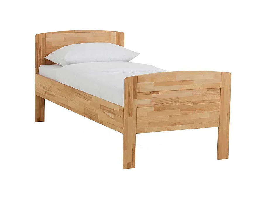 Massiv Holzbett aus Kernbuche geölt