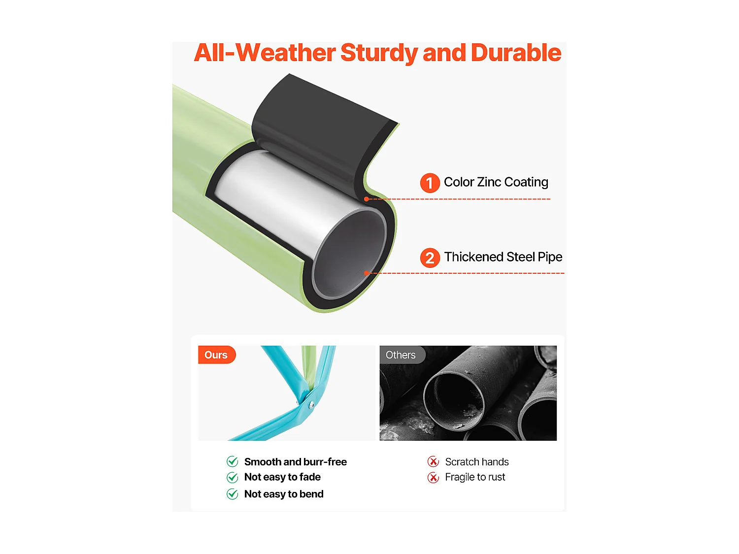 Kopuła Wspinaczkowa SucceBuy Geometryczna 305 cm, Klatka do Wspinania z Huśtawką i Hamakiem, Solidna Klatka dla Wiewiórek z Nośnością 453 kg
