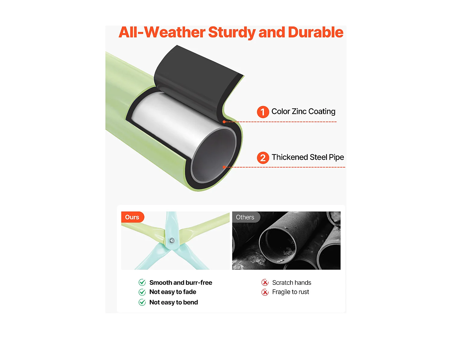 Kopuła Wspinaczkowa SucceBuy Geometryczna 183 cm, Klatka do Wspinania z Dużą Nośnością 270 kg, Solidna Klatka dla Wiewiórek, Plac Zabaw na Zewnątrz