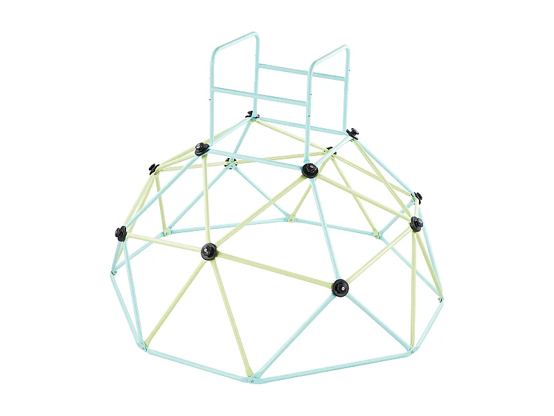 Kopuła Wspinaczkowa SucceBuy Geometryczna 183 cm, Klatka do Wspinania z Dużą Nośnością 270 kg, Solidna Klatka dla Wiewiórek, Plac Zabaw na Zewnątrz