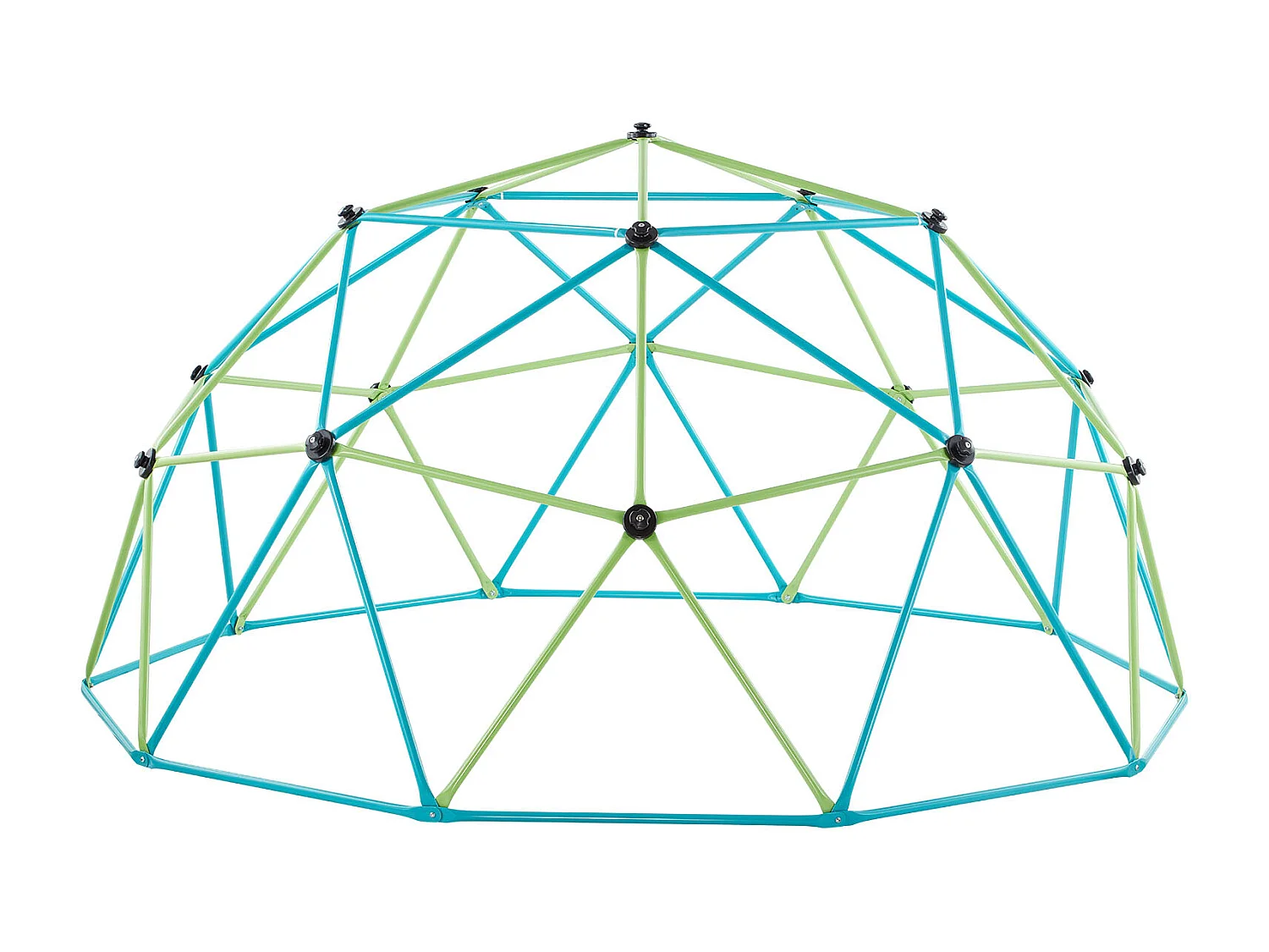 Kopuła Wspinaczkowa SucceBuy Geometryczna, Klatka do Wspinania z Siecią Ośmiornicy i 2 Piłkami do Koszykówki, Solidna Klatka dla Wiewiórek z Nośnością 453 kg