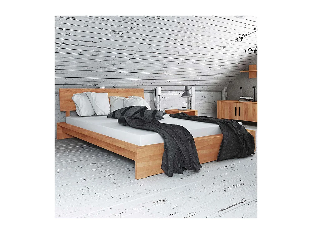 Kernbuche Futonbett massiv geölt