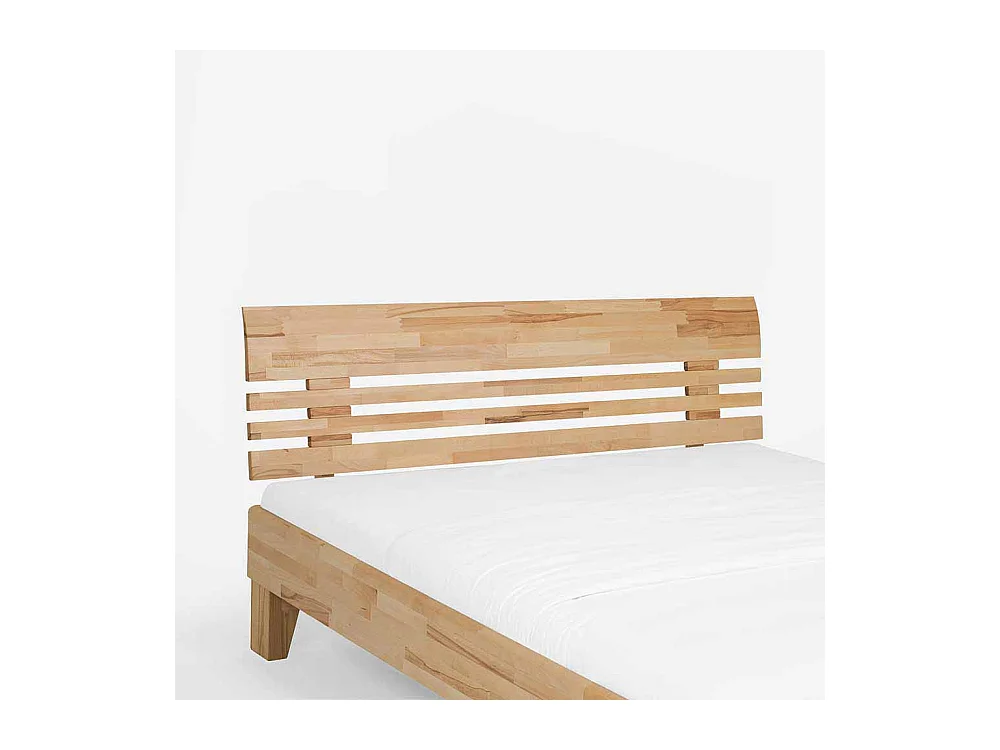 Doppelbett aus Kernbuche Massivholz geölt