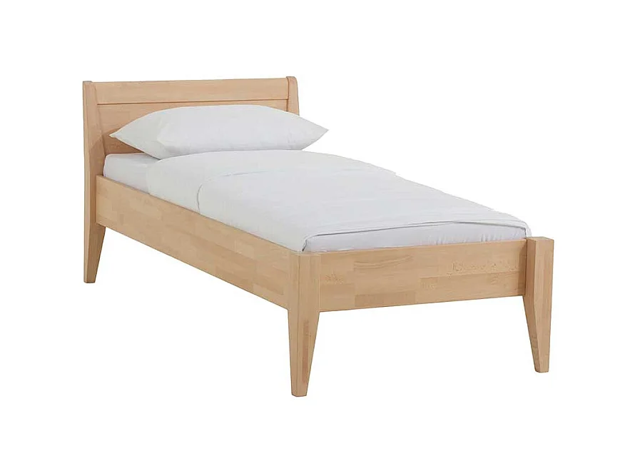Holzbett aus Buche Massivholz Überlänge