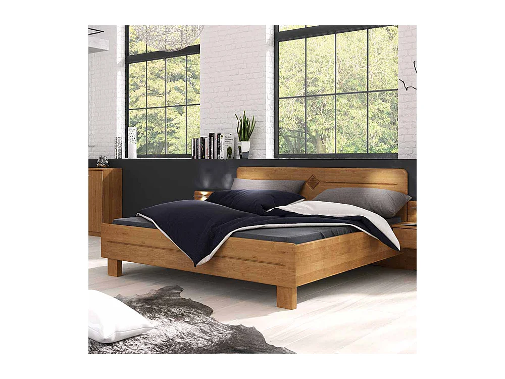 Holzbett aus Erle Überlänge