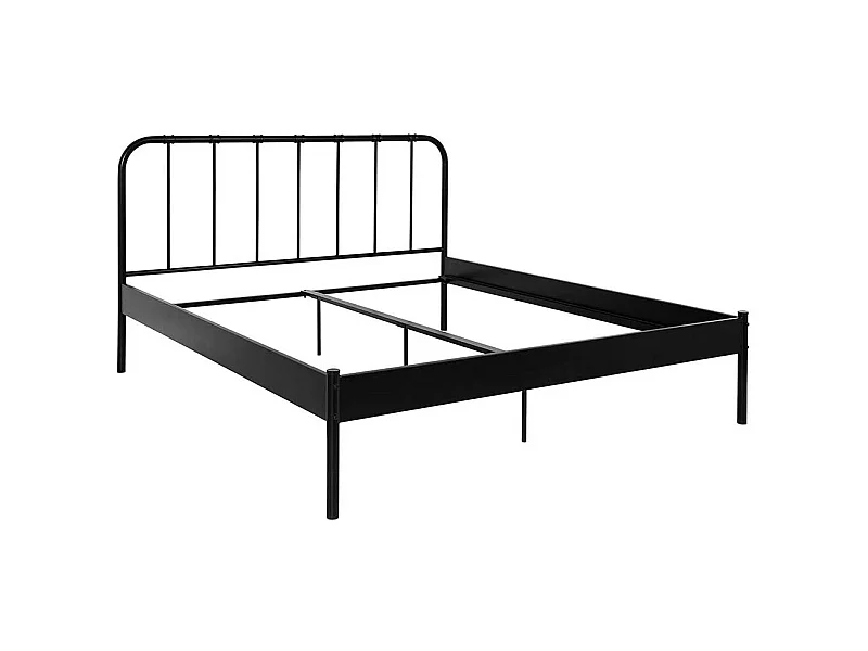 Doppelbettgestell Metallbettgestell mit Mittelsteg lackiert