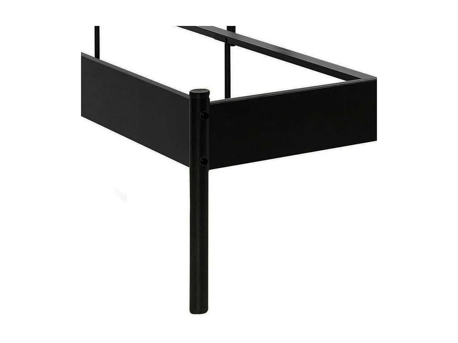 Doppelbettgestell Metallbettgestell mit Mittelsteg lackiert